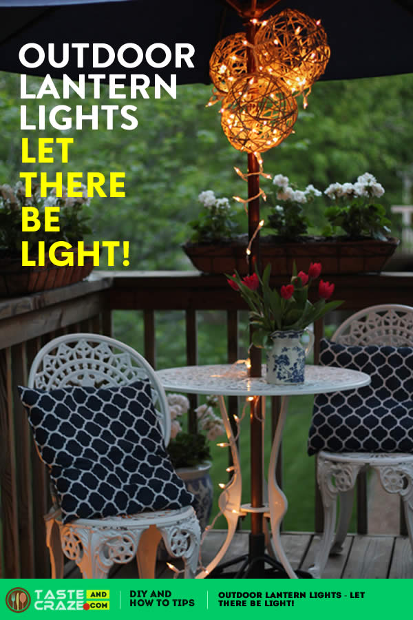 Outdoor Lantern Lights - Let There Be Light! Outdoor #Lantern #Lights 