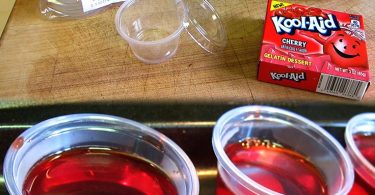 Cherry Bomb Jello Shots