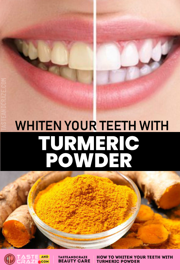 How To #WhitenYourTeeth With #TurmericPowder #TeethWhitening #TeethWhiteningDIY #TeethWithTurmericPowder 