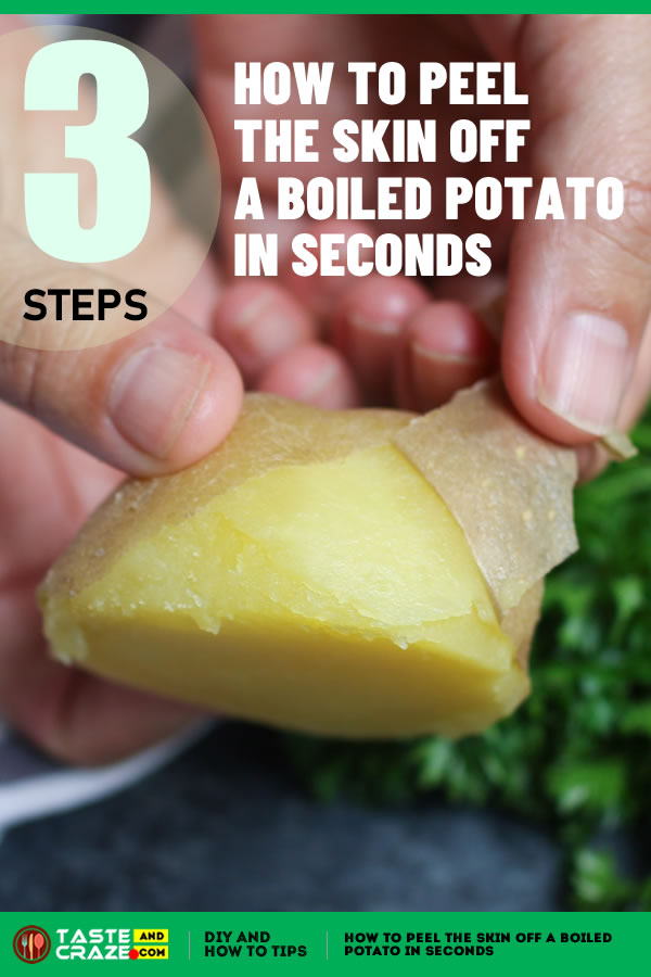 How to Peel the Skin off A Boiled Potato in Seconds #HowtoPeel #BoiledPotato #Potato #PotatoPeeling #PotatoPeelingTrick #PotatoPeelingTips #potatoskin #PeelingPotato #PeelAPotato #PotatoSkinoff