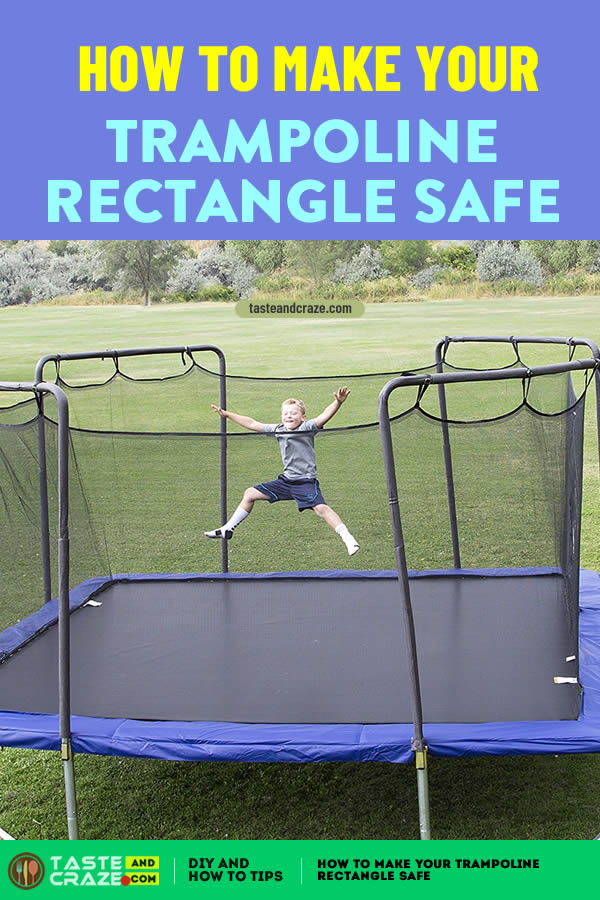 #trampolinerectangle #trampoline #trampolineinjuries How to make your trampoline rectangle safe