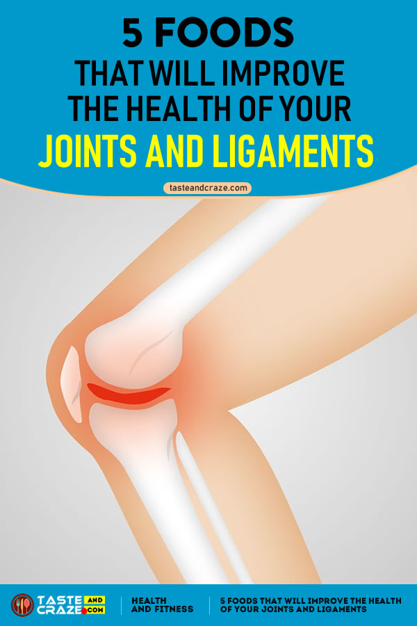 5 Foods that will Improve the Health Of Your Joints And Ligaments #Joints #Ligaments 