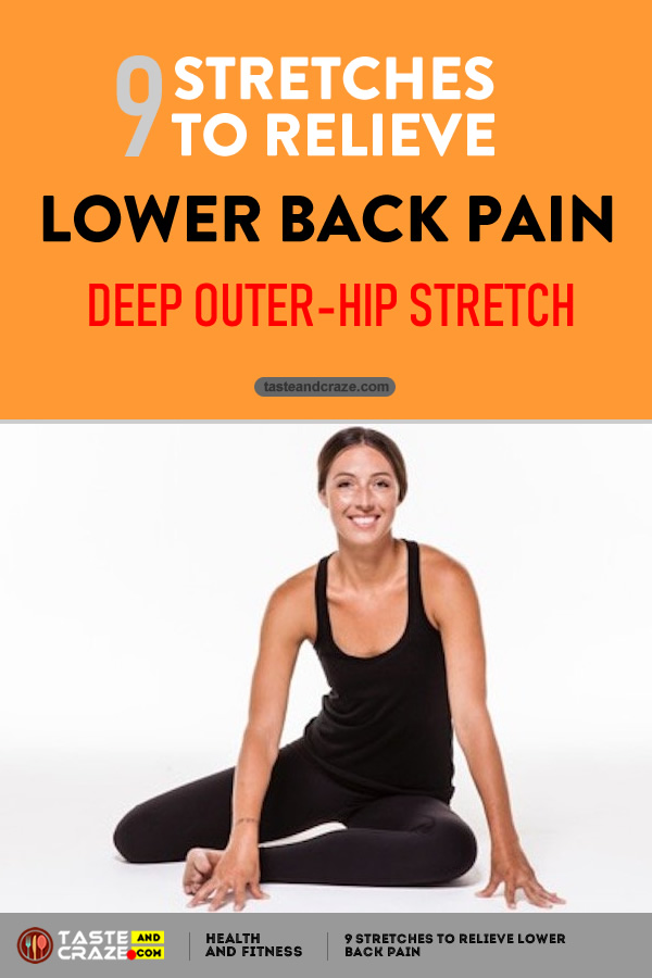 9 Stretches to relieve lower back pain • TasteAndCraze