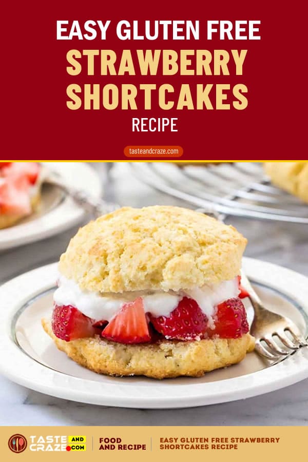 Easy Gluten Free Strawberry Shortcakes Recipe #GlutenFree #Gluten #Strawberry #Shortcakes #StrawberryShortcakes #Shortcake #ShortcakeRecipe #EasyShortcake #EasyShortcakes #whippingcream #whipping #Gluten #bakingpowder