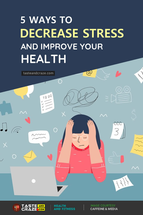 5 Ways to decrease stress and Improve your health #decreasestress #stress #Improvehealth #health #Exercise #Meditation #Connection #FriendsandFamily #FNF #DoSomething #stressrelief #Yoga #FreeHand #Workout #relaxation 