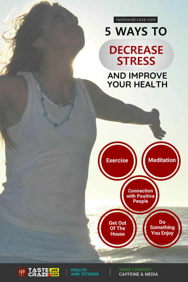 5 Ways to decrease stress and Improve your health #decreasestress #stress #Improvehealth #health #Exercise #Meditation #Connection #FriendsandFamily #FNF #DoSomething #stressrelief #Yoga #FreeHand #Workout #relaxation 